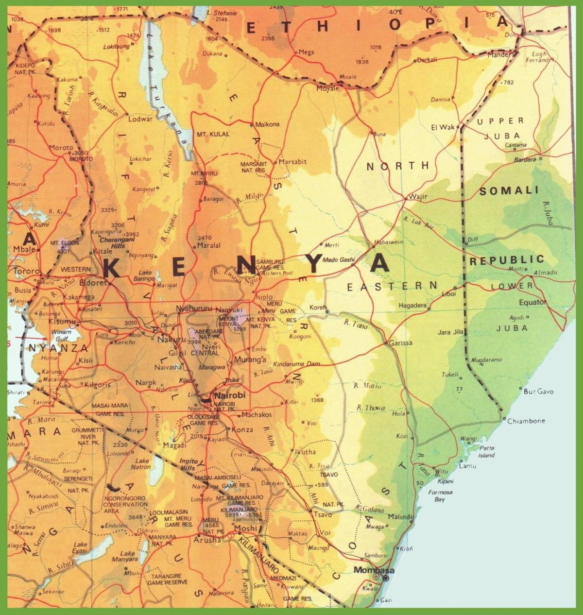 Քենիա ճանապարհային ցանցը