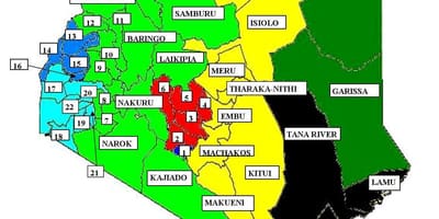 Քարտեզ kisumu Քենիա